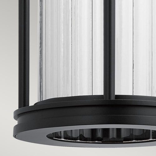 Elstead Kichler Barras Outdoor Wandlantaarn Zwart, IP44