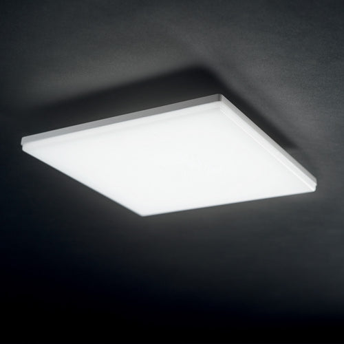 Ideal Lux Mib - LED Outdoor 1 Licht Plafondlamp Wit IP65