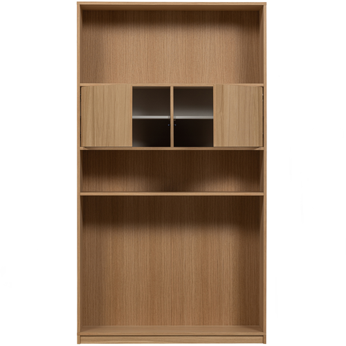 vtwonen bovenkast Modulair - Eikenhout Fineer - Naturel - 199x110x40 - vtwonen shop