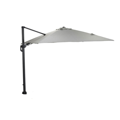 Hawaii Deluxe parasol - 300x300 cm - carbon black - royal zand