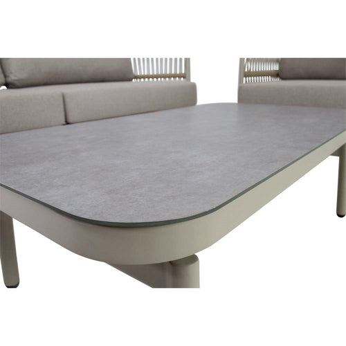Lesli Living loungebank Akiro - beige - 179x75x66cm