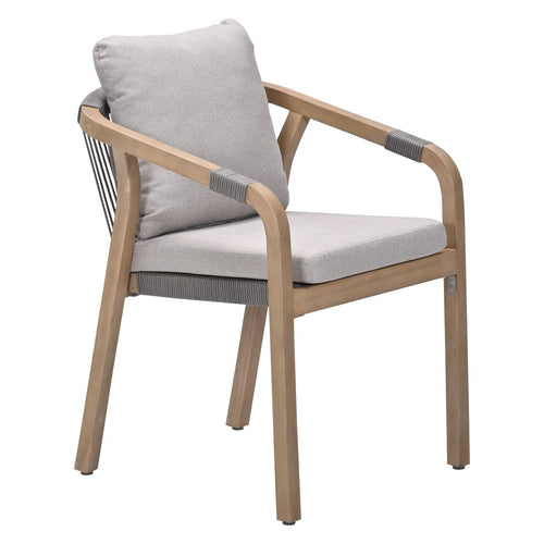 Garden Impressions lounge dining stoel Alora grey sand - vtwonen shop