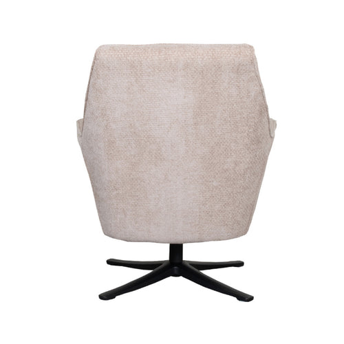 LABEL51 Fauteuil Tod - Beige Stof - Draaibaar - vtwonen shop