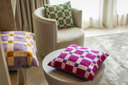 Dutch Decor sierkussen Blocks - 45x45 cm - vtwonen shop