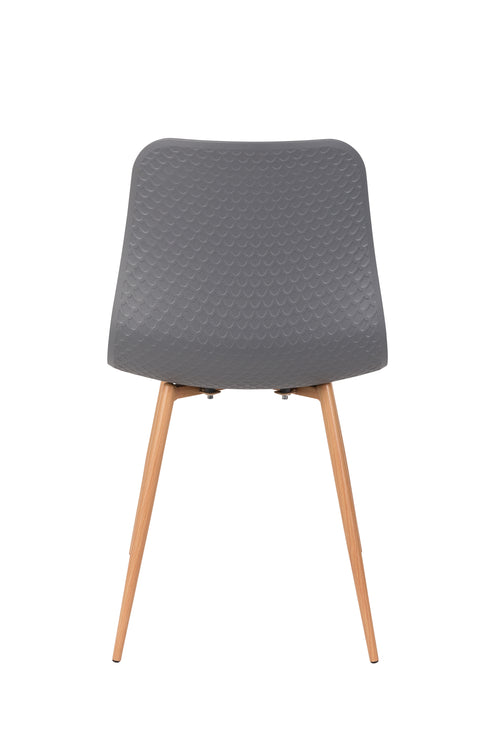 Housecraft Living Leon Eetkamerstoel Grijs - Set van 2 - vtwonen shop