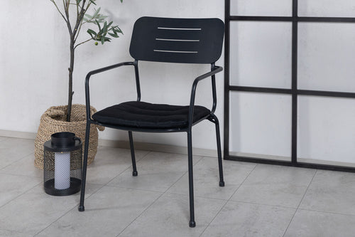 Rebellenclub Tuinstoel Cosmo - Set van 2 - Zwart - vtwonen shop