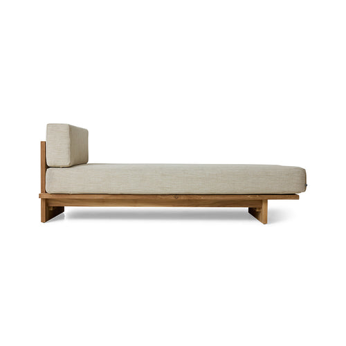 HKLIVING daybed outdoor – teak – natural
