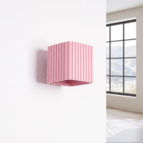 Sollux Lighting Wandlamp RIFF roze G9 - 10x12x10cm