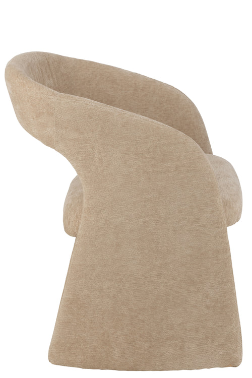 J-Line stoel Anise - textiel - beige - vtwonen shop