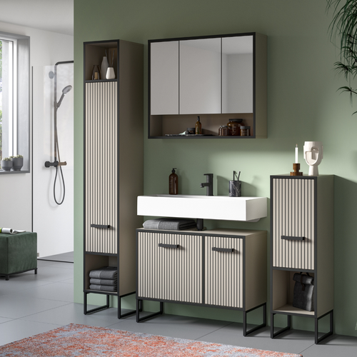 Calicosy - Kleine AURA - Beige 30x32x101 cm