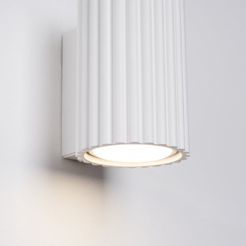 Sollux Lighting Wandlamp KARBON 10 wit - 6,5x8,5x10cm