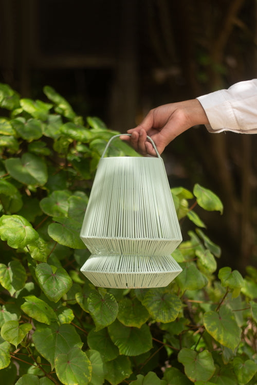 Originalhome solar lampion Carry On - lichtgroen