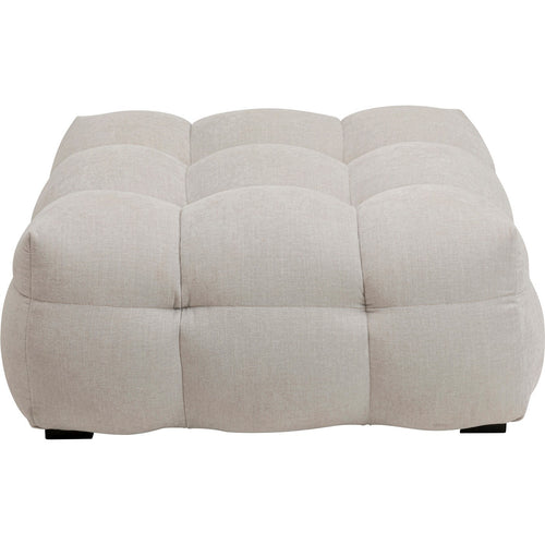 Kare Design Kruk Salamanca vierkant creme - vtwonen shop