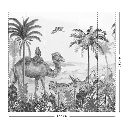 Art for the Home Fotobehang - Safari - 280x300 cm - vtwonen shop