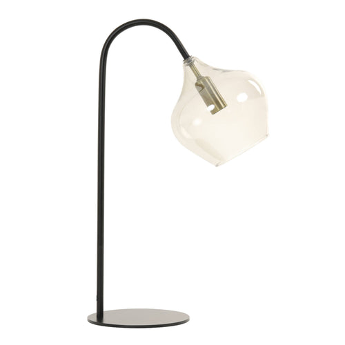 Light & Living tafellamp Rakel - zwart - 28x17x50.5 cm