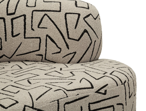 Mauro Ferretti bank - 176x91,5x69 cm - beige