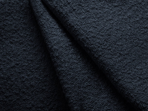 Micadoni rechter hoekbank Miley 4-zits, boucle donkerblauw - 156x255x70cm