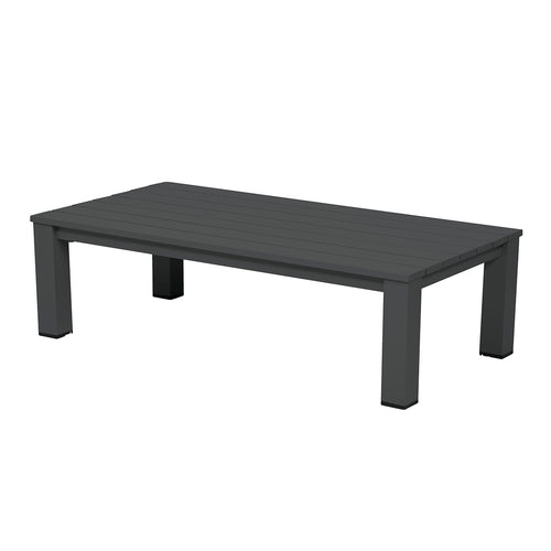Garden Impressions loungetafel Coba donker grijs - 130 x 70 cm - vtwonen shop