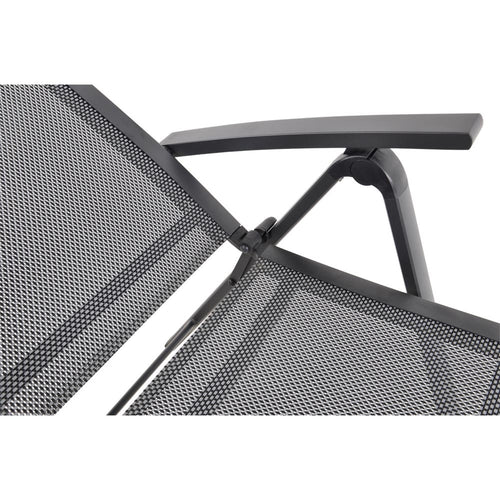 Lesli Living bistrostoel Hera - antraciet - 61x67x113cm - set van 2