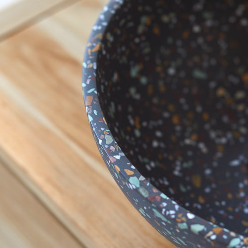 Tikamoon Ronde waskom in confetti terrazzo ∅ 36 cm - Veelkleurig