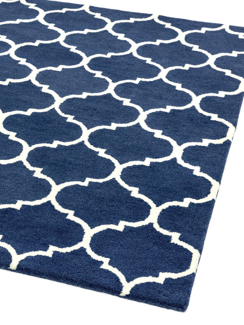 Vloerkleed Easy Living Albany Ogee Blue 120x170 cm - vtwonen shop