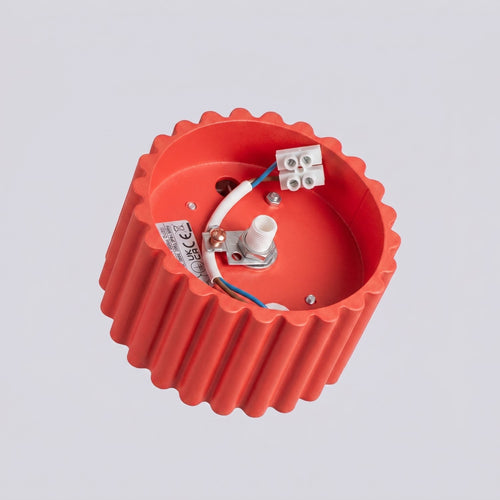 Sollux Lighting Plafondlamp AURA 1 rood Gx53 - 10x10x6cm