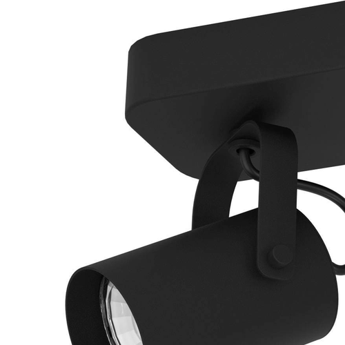 EGLO spot Sorego - gu10 - 28 cm - zwart