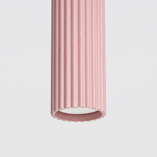 Sollux Lighting Hanglamp KARBON 1 roze - 8x8x118cm