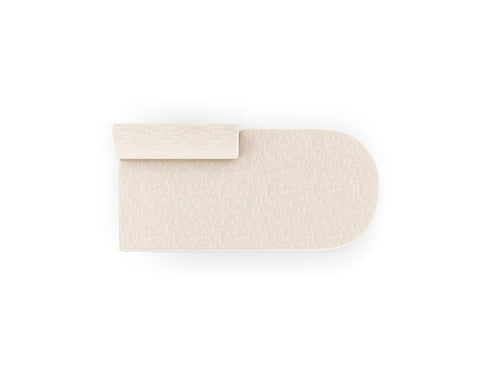 Micadoni Module Miley 2-zits, chenille lichtbeige - 90x158x70cm