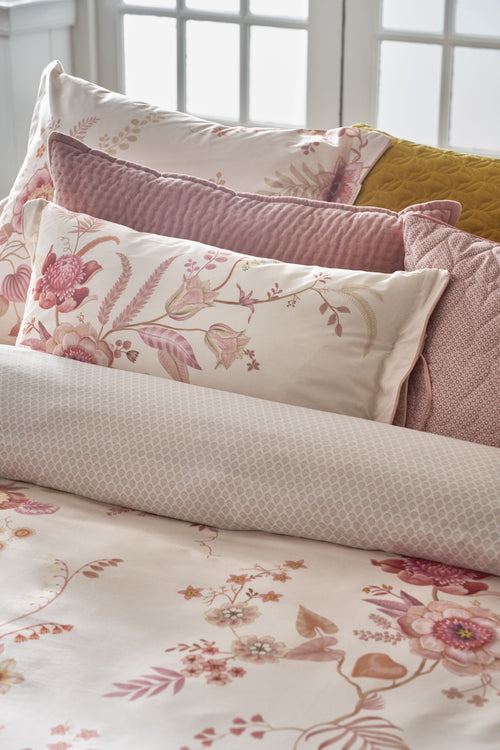 Pip Studio Decoratiekussen Everbloom - 35 x 60 cm - Licht roze