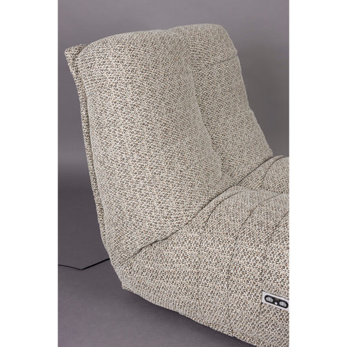 Dutchbone Hamilton Fauteuil Recliner Cappuccino - vtwonen shop