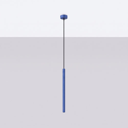 Sollux Lighting Hanglamp ARCHE 1 ultramarijn - 8x8x120cm