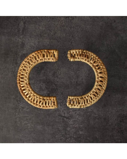 Catchii Kastgreep halfrond rotan - vtwonen shop