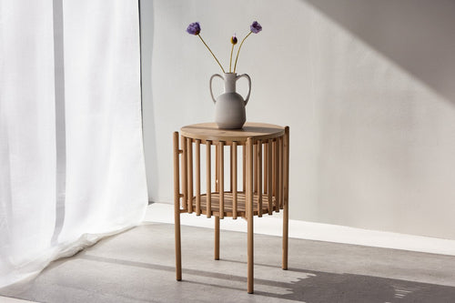 Rebellenclub Bijzettafel Rune - ¿45 cm - Naturel