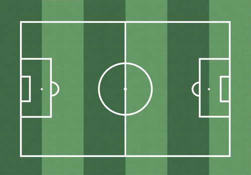 ESTAhome fotobehang voetbalveld groen - 400 x 279 cm - 159436 - vtwonen shop