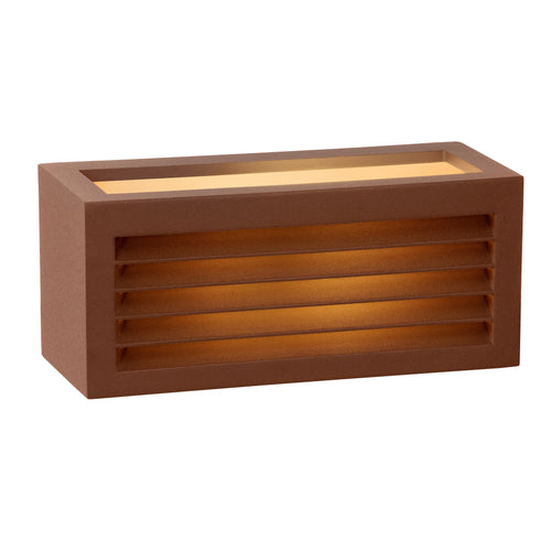 Lucide wandlamp DIMO - 1xE27 - Roest bruin - vtwonen shop