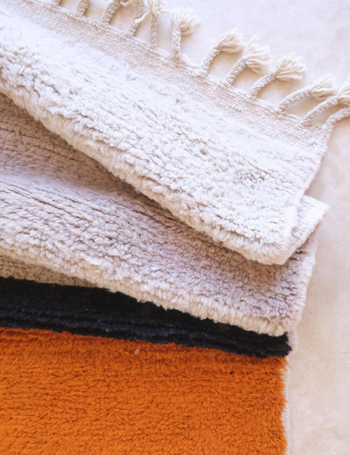 AFK Living vloerkleed Berber - handgemaakt - Wol - 220 x 269 cm