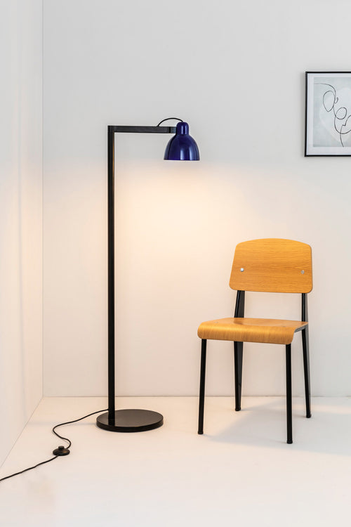 Faro Venice Kobaltblauwe vloertaaklamp