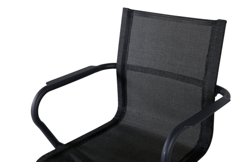 Rebellenclub Tuinstoel Birdo - Set van 6 - Zwart - vtwonen shop