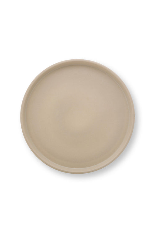 vtwonen - Dinerbord - Licht Grijs - Keramiek - 27cm - vtwonen shop