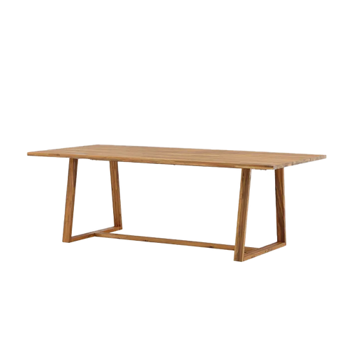 Nest outdoor Oscar houten tuintafel bruin - 220 x 100 cm - vtwonen shop