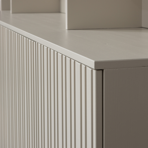 WOOOD wandkast New Gravure - Grenen - Dust - 150x200x44 - vtwonen shop