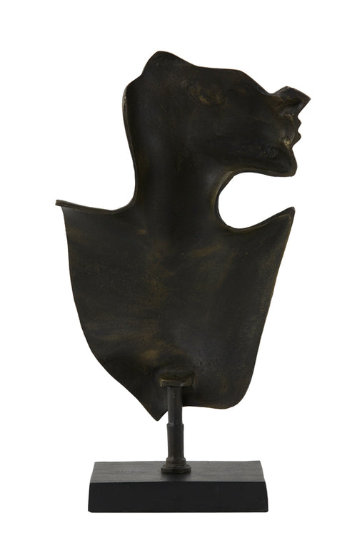 Light & Living ornament FACE - 23x11x45cm - brons
