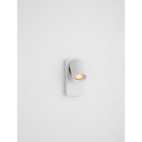 Nova Luce COSMINA Leeslamp voor aan de muur, zandwit, GU10 fitting, 1x10W, aan/uit-schakelaar.
