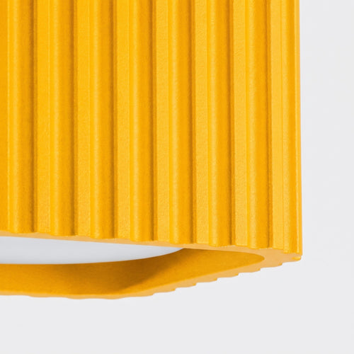 Sollux Lighting Plafondlamp RIFF 1 geel Gx53 - 10x10x6cm