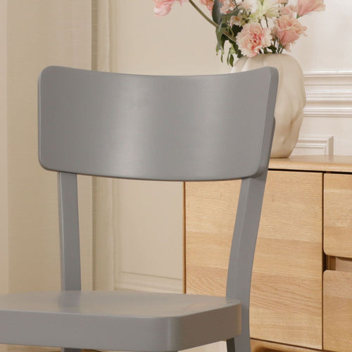 Fameg Fergus Houten Eetkamerstoel Grijs - vtwonen shop