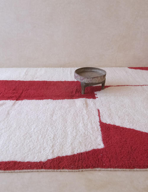 AFK Living vloerkleed Berber - handgemaakt - Wol - 246 x 346 cm