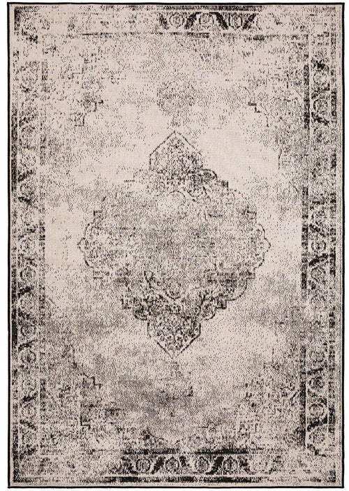 Buiten vloerkleed Sage - Zwart - dubbelzijdig - EVA Interior - 160 x 230 cm - vtwonen shop