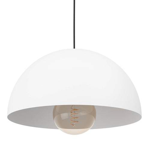 EGLO hanglamp Gaetano - e27 - 1 lichts - ø38cm - wit - vtwonen shop