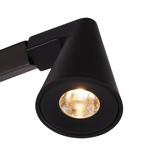 Atmooz vloerlamp Bijoux - zwart - Ø 28 x H 150 cm - geïntegreerde led